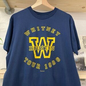 Vintage Whitney Houston Tour T-shirt
